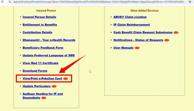 mobile se esic card download kaise kare