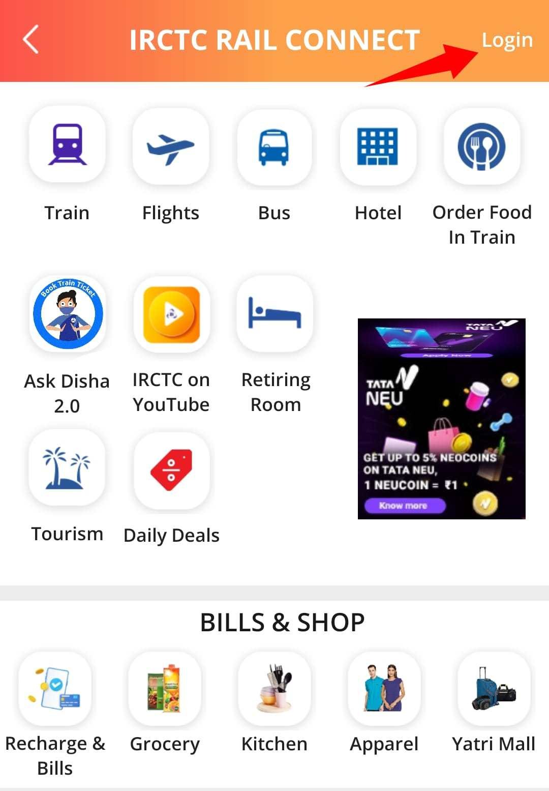 IRCTC Account Create