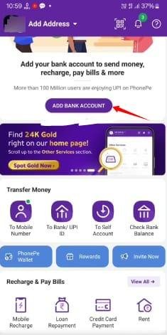 without atm phonepe account create